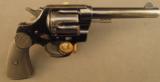 British Military Colt New Service Revolver 455 Caliber - 1 of 12