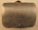 Civil War U.S. Model 1864 Cartridge Box by C.S. Storms - 1 of 15