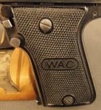French WAC Model G Pocket Pistol 1950s .22LR - 7 of 12