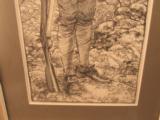 Pair of Hand Drawn Revolutionary War Soldiers Col. Waterhouse - 2 of 6