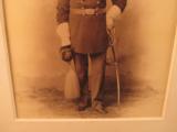 Large Indian Wars Era Photograph of a Standing U.S. Officer - 3 of 4