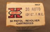 Western 38 Auto Ammo 50 Rnds - 2 of 2