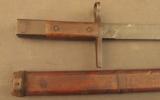 Japanese Last Ditch Type 30 Bayonet In Wood Scabbard - 2 of 8