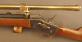 Pedersoli Rolling Block With Brass Tube Scope - 8 of 12