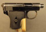 Webley & Scott Vest Pocket Pistol Model 1907 - 1 of 8