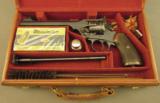 Webley Revolver WS Target Shooting w/ Conversion barrel & Leather Case - 2 of 12