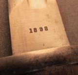 Spanish American War Cartridge Belt and Krag Bayonet Dated 1898 - 3 of 9