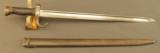 Early French Bayonet and Scabbard 1st Pattern 1892 - 1 of 12