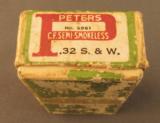Peters .32 S&W Semi-Smokeless Box - 6 of 7