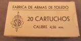 Spanish Ammo 4.56x36 CETME Rifle - 1 of 2