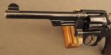 Smith and Wesson Triple Lock Revolver Rare Pre 455 Caliber - 6 of 12