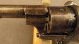 LeFaucheux Pinfire Revolver Belgian Proofed Folding Trigger - 5 of 10