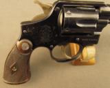 Smith and Wesson M&P Revolver Scarce Pre war Square butt - 2 of 12