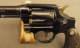Smith and Wesson M&P Revolver Scarce Pre war Square butt - 5 of 12