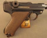 DWM German Luger Pistol 1915 Dated With Holster - 2 of 12