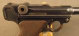 DWM German Luger Pistol 1915 Dated With Holster - 3 of 12