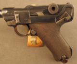 DWM German Luger Pistol 1915 Dated With Holster - 7 of 12