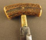 Stag-Handled Push Dagger by McGrann - 5 of 12