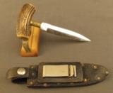 Stag-Handled Push Dagger by McGrann - 1 of 12