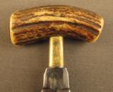 Stag-Handled Push Dagger by McGrann - 3 of 12