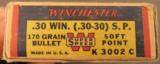 Winchester 1945 Issue Box 30-30 Ammo - 4 of 6