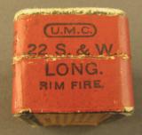 S&W Ammo Box UMC .22 long RF Caliber - 6 of 7