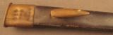British 1853 Bayonet Thumbnail Fuller Socket Bayonet In Scabbard - 7 of 9