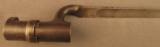 British 1853 Bayonet Thumbnail Fuller Socket Bayonet In Scabbard - 3 of 9