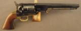 Pietta 1851 Navy Revolver Percussion Hartford Marked Barrel - 1 of 10