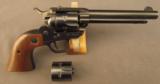 Ruger Single Six Revolver Convertible With 22 Magnum Cylinder - 1 of 11