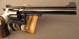 Rare S&W Masterpiece Revolver Model 16 K32 Approx. 3700 Built - 3 of 12