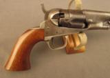 Colt Percussion Revolver Model 1862 Police with Early Hartford Address - 2 of 12