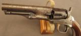 Colt Percussion Revolver Model 1862 Police with Early Hartford Address - 6 of 12