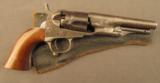 Colt Percussion Revolver Model 1862 Police with Early Hartford Address - 1 of 12