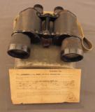 WW2 Japanese Military Binoculars with Bring Back Certificate - 1 of 11