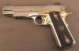 Taurus PT 1911 AR Stainless and Gold Pistol In Box - 5 of 11