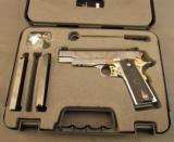 Taurus PT 1911 AR Stainless and Gold Pistol In Box - 1 of 11