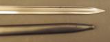 French Bayonet In Matching Scabbard M1892 First Pattern - 3 of 7