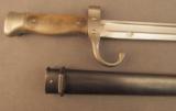 French Bayonet In Matching Scabbard M1892 First Pattern - 2 of 7