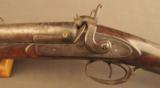 Antique William Moore Percussion English Double Shotgun - 8 of 12