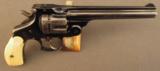 S&W Frontier Revolver with Ivory Grips & Factory Letter - 1 of 12