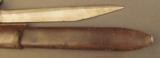 Canadian Ross bayonet 1910 MKII WW2 Dated Scabbard - 3 of 10