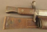 Canadian Ross bayonet 1910 MKII WW2 Dated Scabbard - 2 of 10