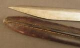 Canadian Ross bayonet 1910 MKII WW2 Dated Scabbard - 7 of 10