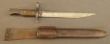 Canadian Ross bayonet 1910 MKII WW2 Dated Scabbard - 1 of 10