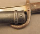 French Model 1874 Gras Bayonet With Matching Scabbard - 4 of 7
