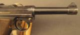 WW1 German Luger Pistol Built by DWM 1917 Dated - 3 of 12