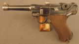 WW1 German Luger Pistol Built by DWM 1917 Dated - 4 of 12