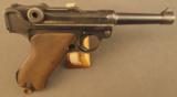 WW1 German Luger Pistol Built by DWM 1917 Dated - 1 of 12