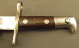 Swiss Model 1889/99 Bayonet Altered to fit 1903 Springfield Rifle - 6 of 12